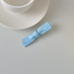 1#Blue-square bow