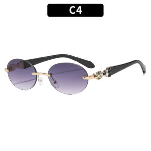 C4-Gold-framed double grey film