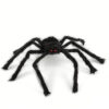 Wholesale Flannel Halloween Spider Plush Toy - Black Decorative Spider for Party, Home Decor, Gift