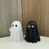 oly-ae3cf8d8f4bd6da0fd8e0dfedd280bbf Wholesale Resin Halloween Ghost Figurine - Middle Finger Design, Cute Decorative Accent for Party or Everyday Use