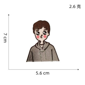 Animation cloth stickers 5#* self-adhesive cloth stickers