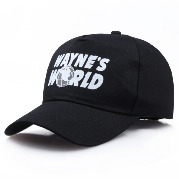 Wholesale Casual Wayne's World Printed Logo Baseball Cap Cotton Blend Sunshade Hat for Men Women OLY Exclusive