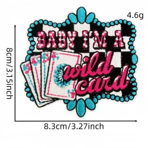 Western style cloth stickers 8 #