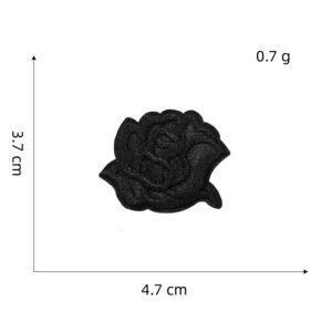 Punk style skull cloth sticker 7#