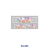 oly-aebc3cf0a1919ee29f0659f5f8b5e27f Wholesale 8pcs Goth Halloween Pattern 3oz Cup Stickers Wrap OLY Exclusive
