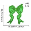 oly-aec56a07bd1adf2a966f3f096d315ab6 Wholesale Cartoon Glitter Bow Embroidered Patch Polyester Thread DIY Clothing Accessory