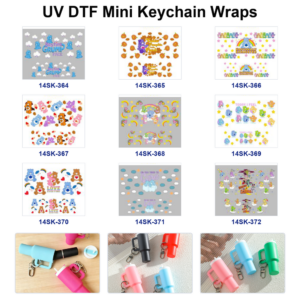 oly-aed87f229e803924c8934a48d980a18c Wholesale 2/4/8pcs Sweet Mood Bear Mini Cup Keychain Sticker