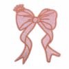 oly-aee91f3dec0850ffcb2518431d48f6a3 Wholesale Cartoon Glitter Bow Embroidered Patch Polyester Thread DIY Clothing Accessory