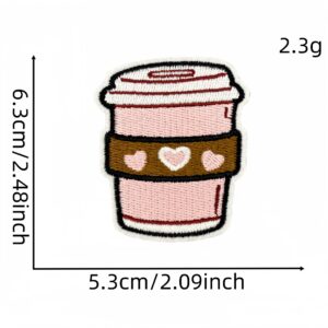 Pink holiday cloth stickers 3 #