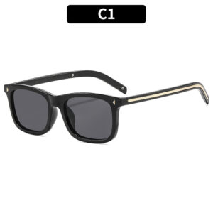 C1-black frame black and gray film