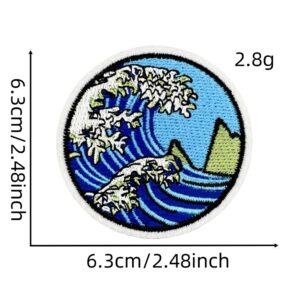 Landscape cloth stickers 18#