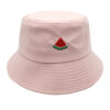 Wholesale Watermelon Embroidery Bucket Hat Stylish Sun Protection Hat for Casual Wear