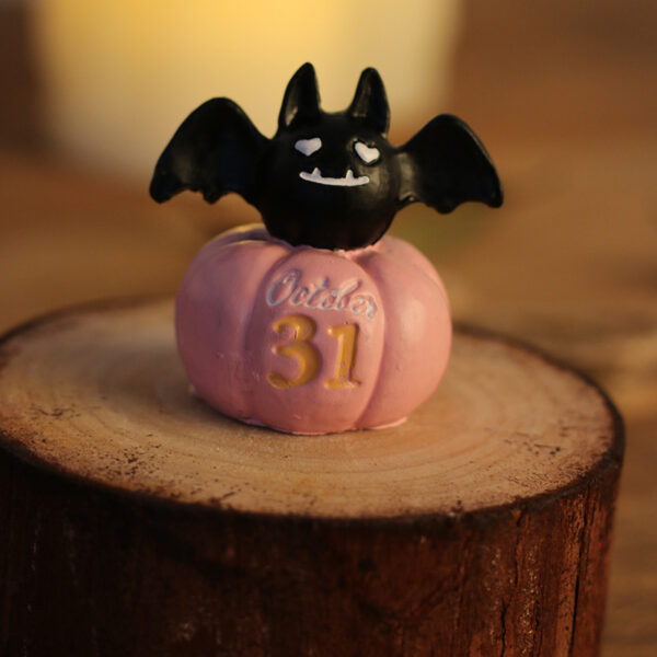oly-af2b9508e6f9cecc3c2136e4608632bf Wholesale Halloween Resin Owl Bat Pumpkin Ghost Figurine Home Decor Party Gift Resale