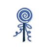 Wholesale Blue Christmas Graffiti Embroidered Patch Sticker Decorative Resale Accessory