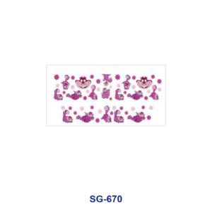 SG-670 / 8pcs / 16*7cm