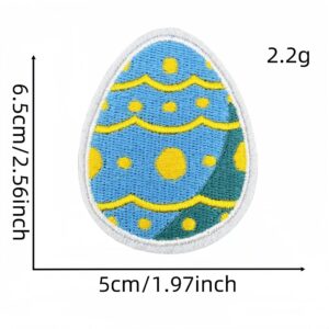 Easter egg cloth stickers 9#