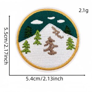 Outdoor round cloth patch 10#