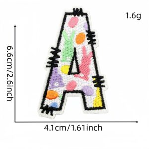 Holiday letter fabric applique a