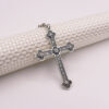 oly-af7580d1573a8e0a743c714e47162ccf Wholesale Cross Keychain Pendant Alloy Silver Bag Charm Key Accessory