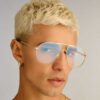 Wholesale Retro Double Beam Sunglasses Unisex Fashion Accessory Gift Boutique Resale