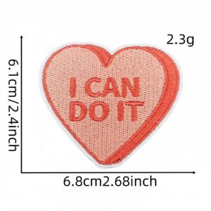Positive energy english fabric patch 7#