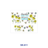 Wholesale 8pcs Cute Illustrated Doll Heart Sunflower Gnome Butterfly Coffee Maternal Decor Mini Cup Keychain Sticker OLY Exclusive