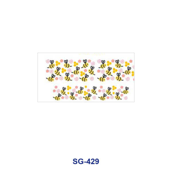Wholesale 8pcs Cartoon Bee 3oz Cup Stickers Wrap OLY Exclusive