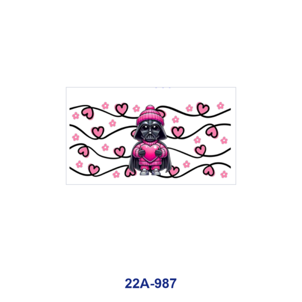 oly-afb41193494172071d73f7aca4a963d8 Wholesale 5pcs Cute Valentines Cartoon Superhero Bear Donkey Tree Character Heart Bow Checker Mixed Decor Prints 16oz Cup UV DTF Wraps OLY Exclusive