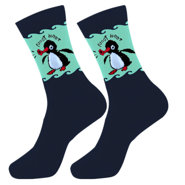 oly-afbaefc00617f7919ce6f345d9f7339c Wholesale Cartoon Penguin Pattern Socks Casual Everyday Unisex Socks For Resale