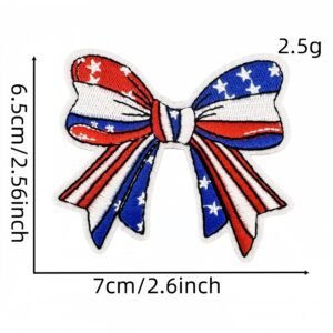 Bow cloth sticker 1#