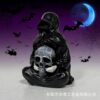 Wholesale Halloween Skull Resin Pumpkin Ornament for Party Decoration