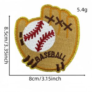 Baseball cloth patch 4#