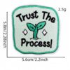 Wholesale Iron-On Embroidered Patches Cartoon English Fashion Accessory for Clothing Bags