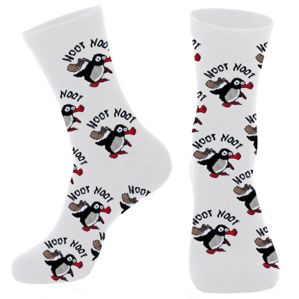 oly-b0323b4215760fe0b90f0f81b7023e92 Wholesale Cartoon Penguin Pattern Socks Casual Everyday Unisex Socks For Resale