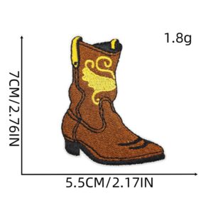 Western denim stickers 7#