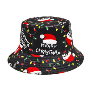 oly-b04051a33ee9e01cf725508739f888a6 Wholesale Neon Christmas Printed Fisherman Hat Sun Hat for Daily Wear