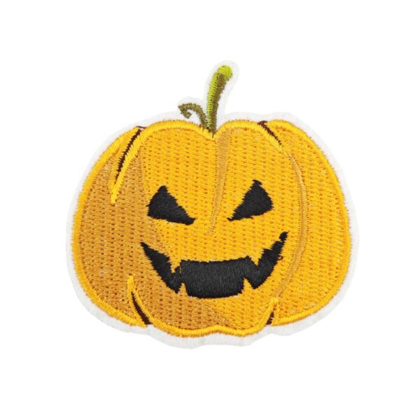 oly-b049b4a59b84bee7651ea87039235f29 Wholesale Polyester Halloween Cloth Stickers Ghost Bat Pumpkin Patches for Party Decor