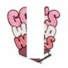 oly-b059943b29f677188ffef9062a18ad73 Wholesale Embroidered Inspirational English Phrase Patches Set of 12 Decorative Accent