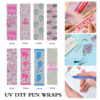 oly-b0698b5967ef086fde42c069bc63bd39 Wholesale 2/8/16pcs Pink Girly Silhouette Letter Rainbow Star Series UV DTF Pen and Bookmark Stickers OLY Exclusive