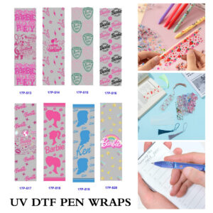 oly-b0698b5967ef086fde42c069bc63bd39 Wholesale 2/8/16pcs Pink Girly Silhouette Letter Rainbow Star Series UV DTF Pen and Bookmark Stickers OLY Exclusive
