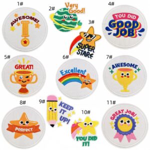 Reward patch set of 11 pieces