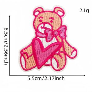Cartoon animal fabric patch #6