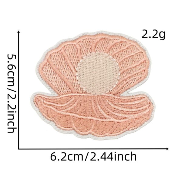 Wholesale Cute Cartoon Solid Color Embroidery Patch Decorative DIY Accessory for Coats