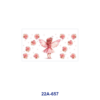 oly-b0e21b4ef09c3630c79cfaa9f364584d Wholesale 5pcs Blush Tender Watercolor Rose Check Grid Deer Lantern Sun Cloud Star Heart Fairy Sprite Mixed Decor Prints 16oz Cup UV DTF Wraps