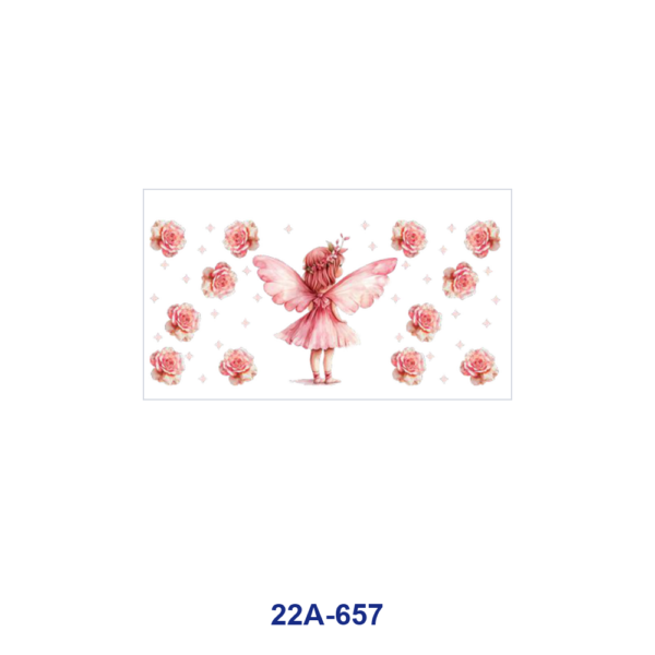 oly-b0e21b4ef09c3630c79cfaa9f364584d Wholesale 5pcs Blush Tender Watercolor Rose Check Grid Deer Lantern Sun Cloud Star Heart Fairy Sprite Mixed Decor Prints 16oz Cup UV DTF Wraps