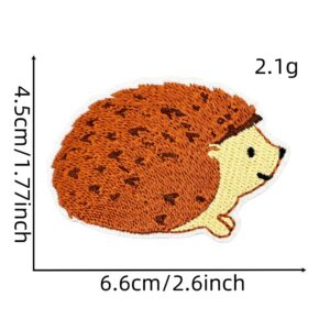 Autumn animal cloth stickers 4#