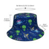 Wholesale Pattern Bucket Hat Trendy Sun Protection Hat Chic Fashion Accessory for Boutique Resale