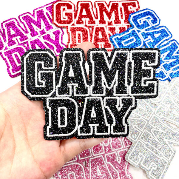 oly-b11305c383868fd0dd707ab7833d8f01 Wholesale Embroidered Alphabet Iron-On Patches for Game Day Craft Supply