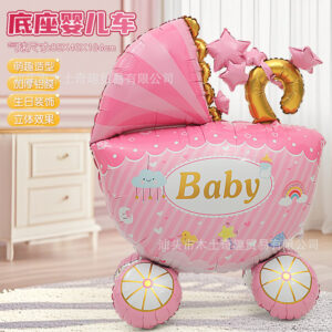 Base stroller-pink-f1151