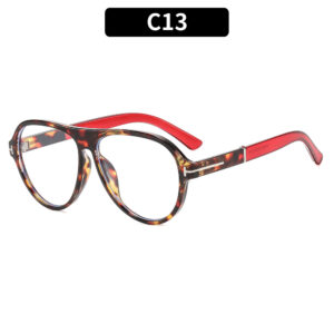 C13-Wrapped floral frame, red legs, white panels